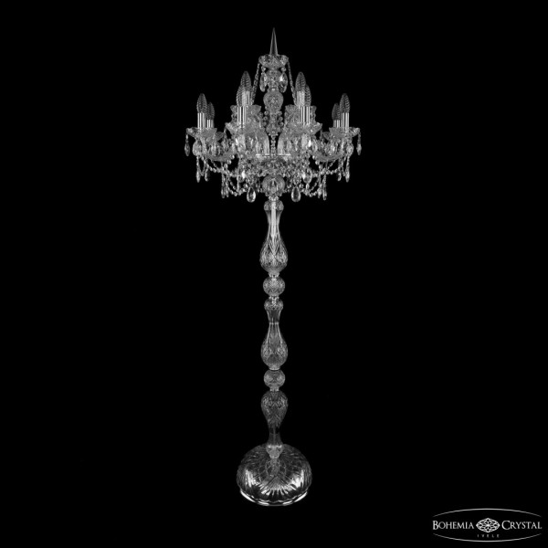 Торшер 1411T1/8+4/195-170 Ni Bohemia Ivele Crystal