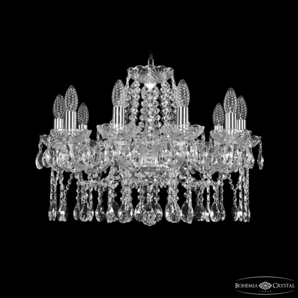 Люстра хрустальная 1413/10/200 Ni Bohemia Ivele Crystal