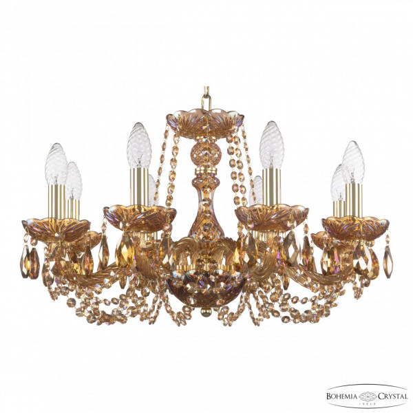 Люстра хрустальная 119/8/200 G M777 Bohemia Ivele Crystal
