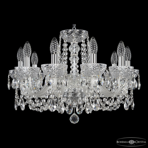 Люстра 5402/10/195 Ni Clear/M-1F Bohemia Ivele Crystal