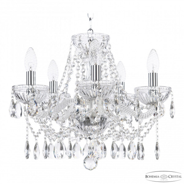 Люстра 5413/5/141 Ni Clear/M-1G Bohemia Ivele Crystal