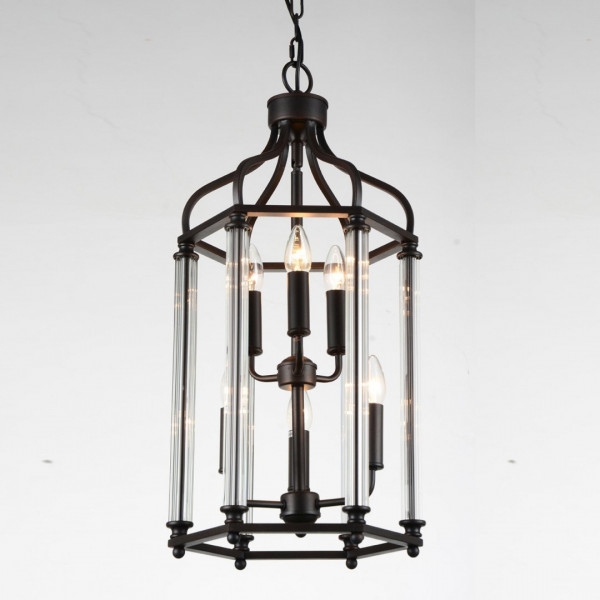 Люстра подвесная SL239.303.06 цвет-Черный от ST LUCE
