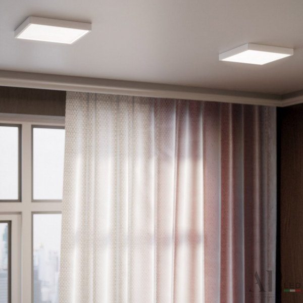 Светильник накладной светодиодный 3322.LDF2004M/18W/4K APL LED