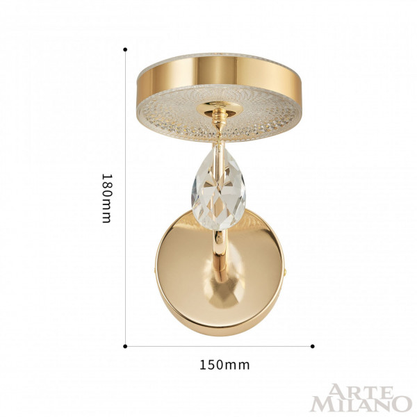Бра светодиодные 272210/1B GD Arte Milano