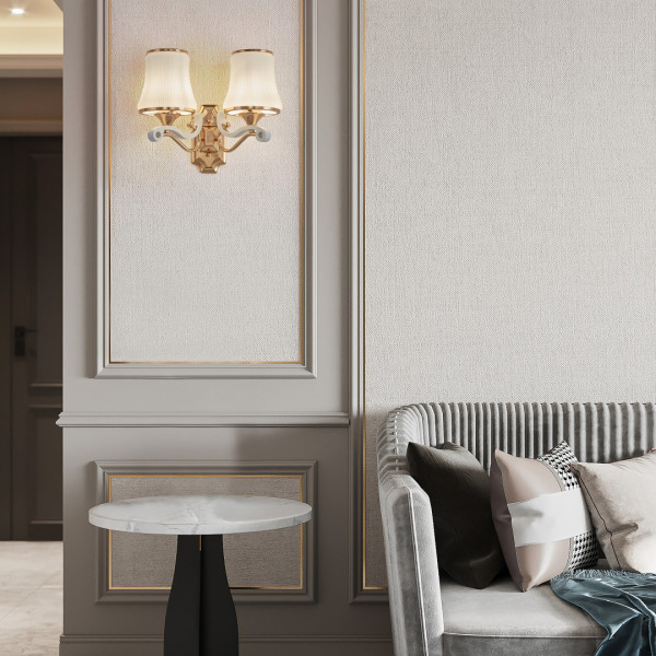 Бра с плафонами 303987/2W Wh/Gd Arte Milano (Артемилано)