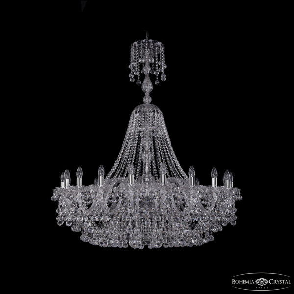 Люстра хрустальная 1409/20/400/XL-133 Ni
