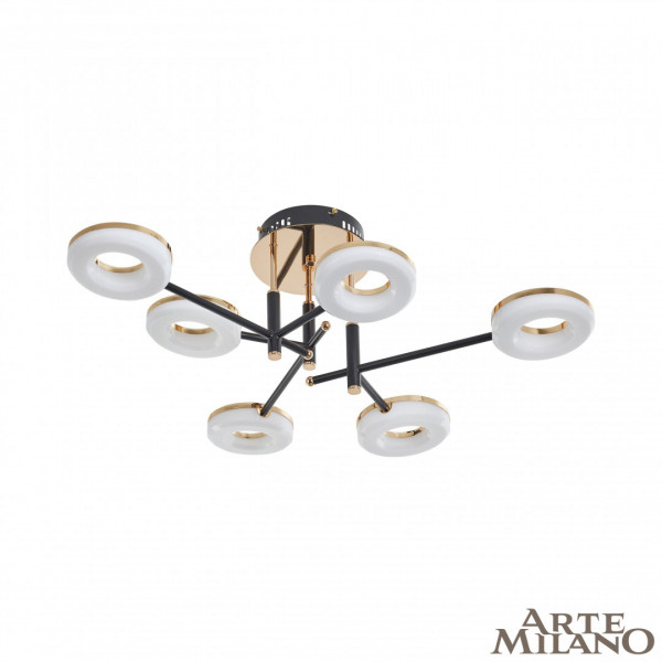 Светильник светодиодный 272999/6 BK/GD Arte Milano
