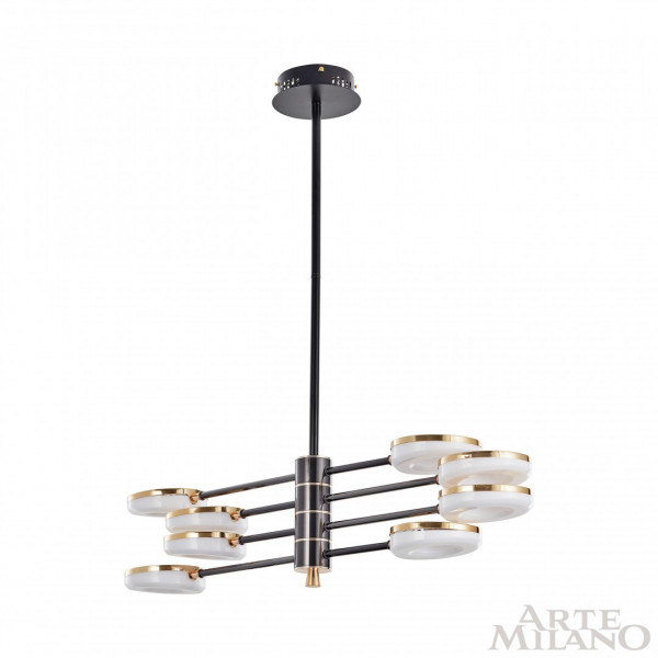 Люстра светодиодная 276699/8 BK/GD Arte Milano