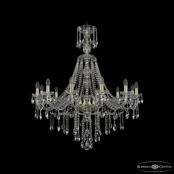 Люстра хрустальная 1415/12/360/XL-113 G