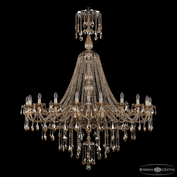 Люстра хрустальная 1415/20/530/XL-180 G M721