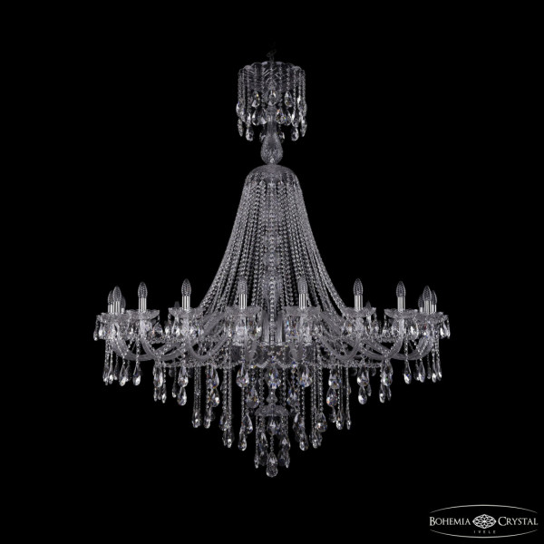 Люстра хрустальная 1415/20/530/XL-180 Ni