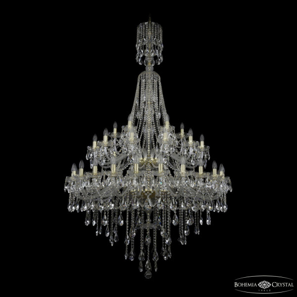 Люстра хрустальная 1415/24+12+6/460/XL-213/2d G