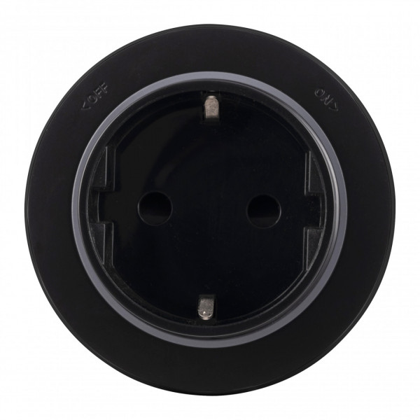 Трековая розетка, 16A 250V 397951TS/ES Black