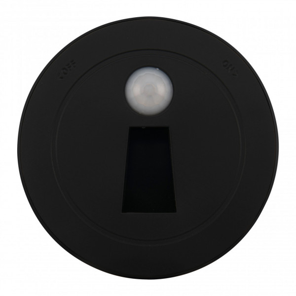 Трековый светильник с датчиком движения, 2.2W 250V 397953TLS/LWS Black