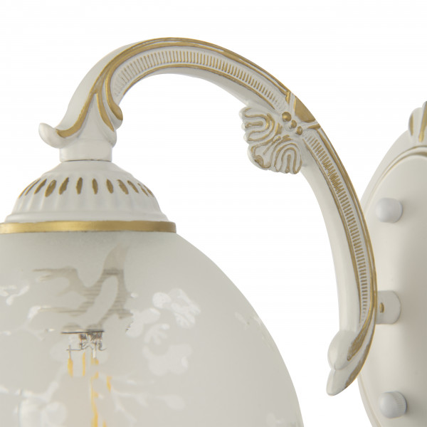 Бра с плафонами 349737/1W WT+G Arte Milano (Артемилано)