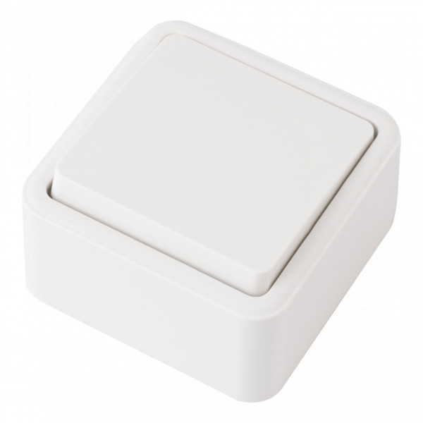 Выключатель одноклавишный, 10AX 250V 310.30-1.white