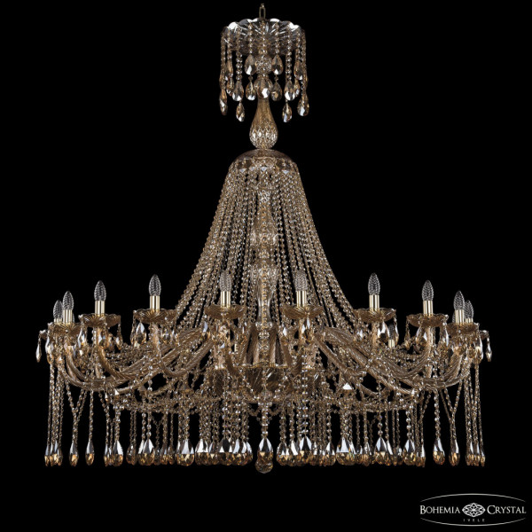 Люстра хрустальная 1413/20/530/XL-158 G M721