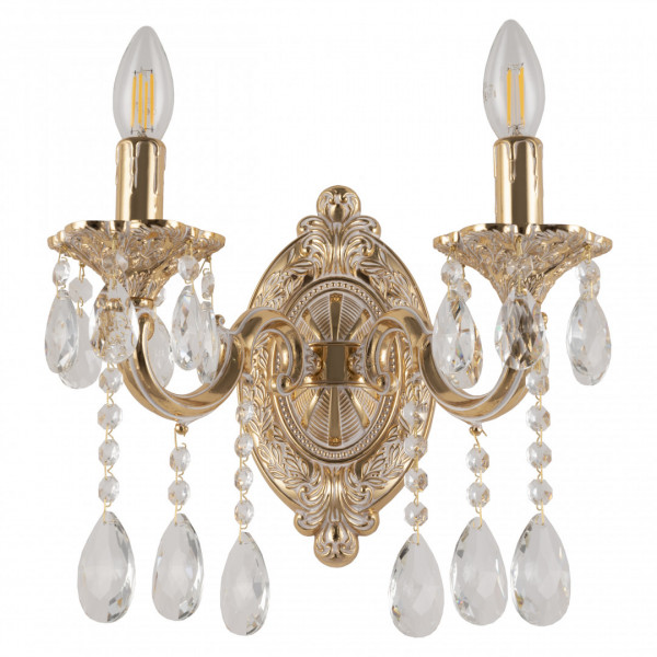 Бра с хрустальными подвесками AL7801B10/2/175 A GW Bohemia Ivele Crystal