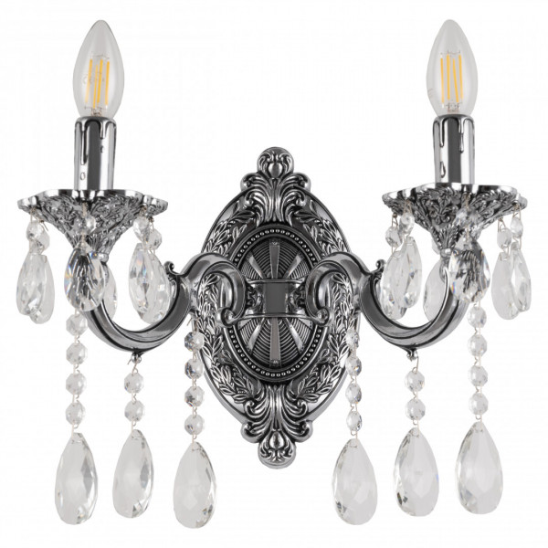 Бра с хрустальными подвесками AL7801B10/2/175 A NB Bohemia Ivele Crystal