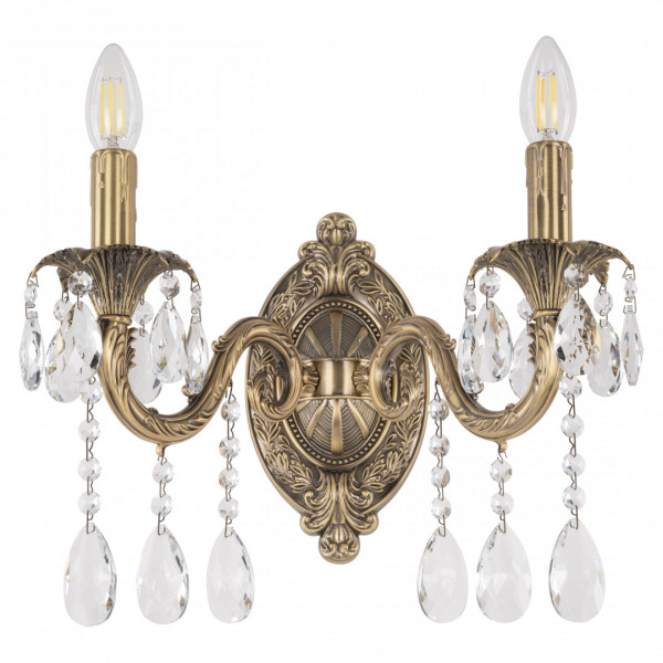 Бра с хрустальными подвесками AL7901B10/2/175 A FP Bohemia Ivele Crystal