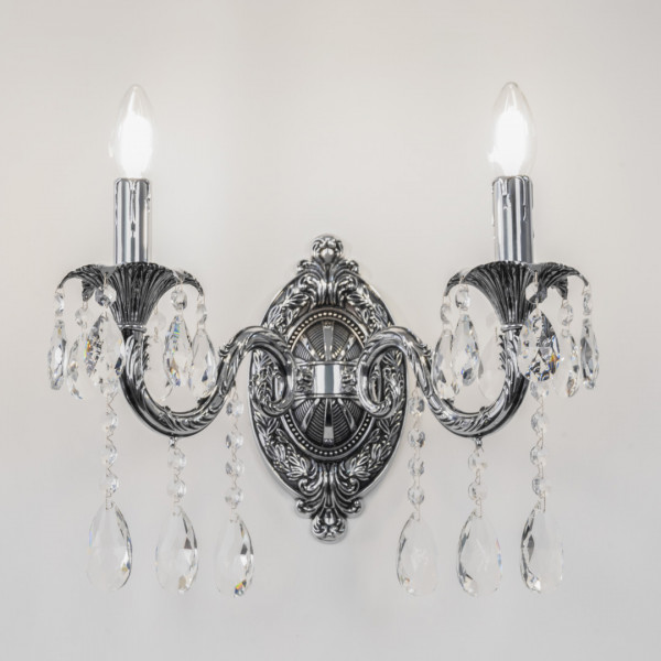 Бра с хрустальными подвесками AL7901B10/2/175 A NB Bohemia Ivele Crystal