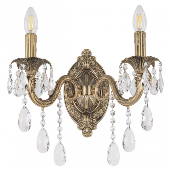 Бра с хрустальными подвесками AL7901B10/2/175 B FP Bohemia Ivele Crystal