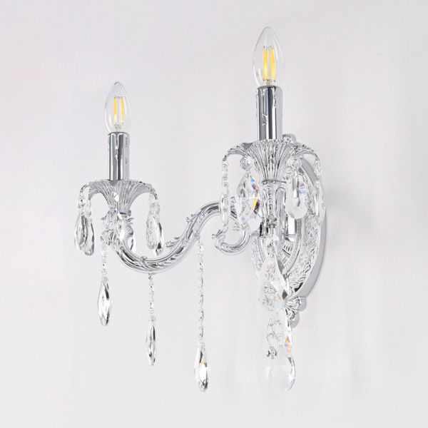 Бра с хрустальными подвесками AL7901B10/2/175 B NW Bohemia Ivele Crystal