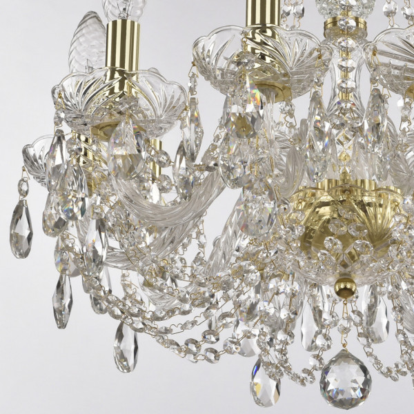 Люстра хрустальная 101/10/165 G Bohemia Ivele Crystal
