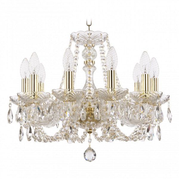 Люстра хрустальная 101/10/165 G Bohemia Ivele Crystal