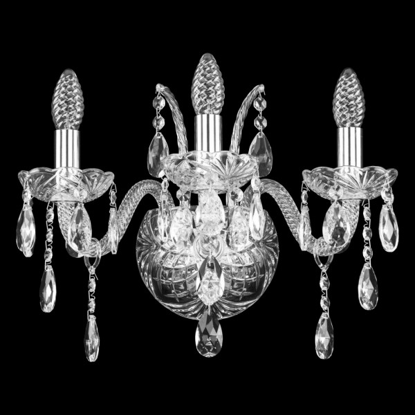 Бра хрустальные 105B/3/141 Ni Bohemia Ivele Crystal