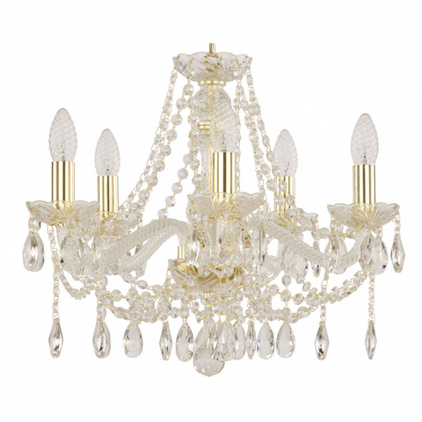 Люстра хрустальная 107/5/165 G Bohemia Ivele Crystal