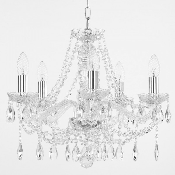Люстра хрустальная 107/5/165 Ni Bohemia Ivele Crystal