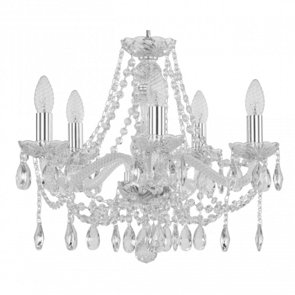 Люстра хрустальная 107/5/165 Ni Bohemia Ivele Crystal