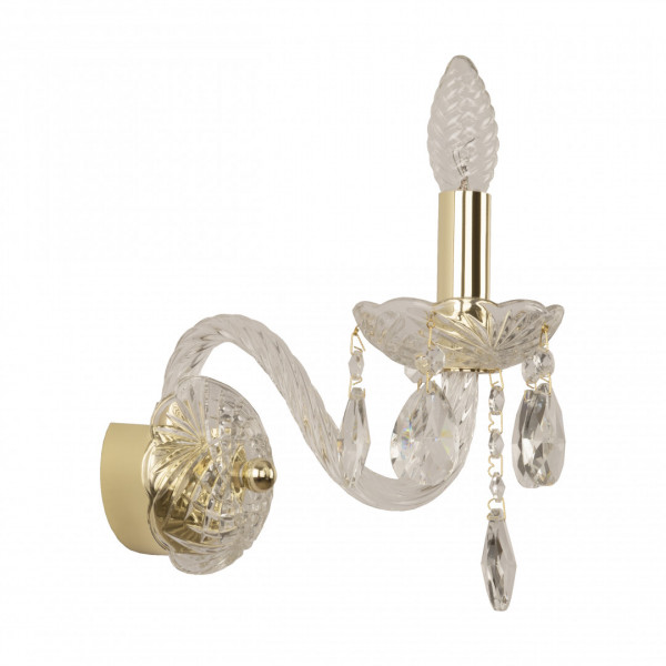 Бра хрустальные 116B/1/165 G Bohemia Ivele Crystal
