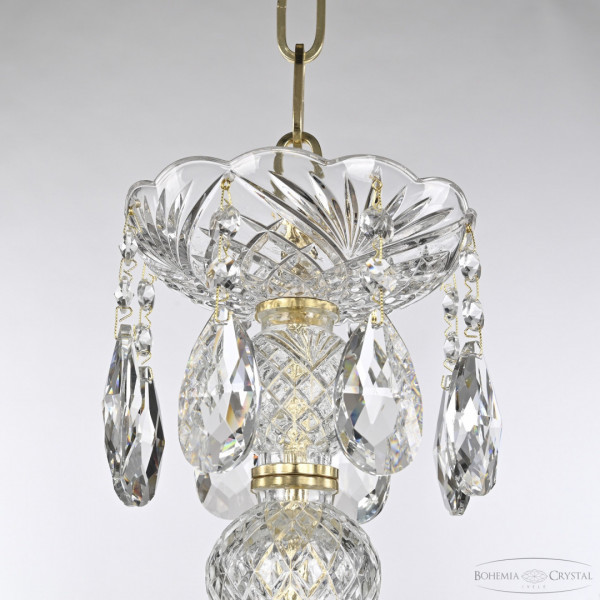 Люстра хрустальная 118/8/240 G Bohemia Ivele Crystal