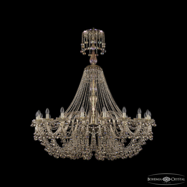 Люстра хрустальная 1409/20/530/XL-160 G M801 Bohemia Ivele Crystal