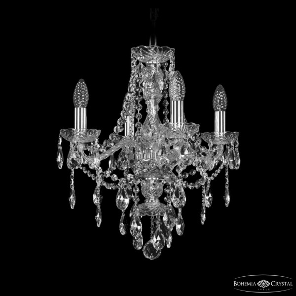 Люстра хрустальная 1415/4/141 Ni Bohemia Ivele Crystal