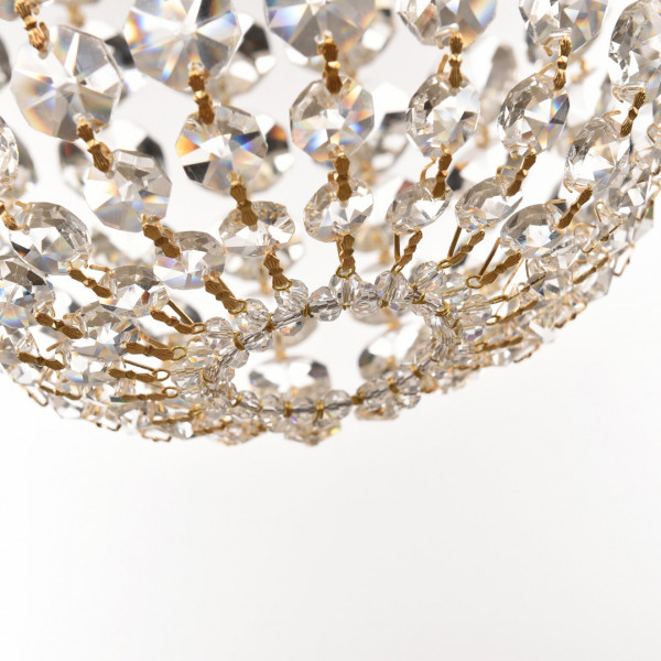 Подвесной светильник с хрусталём 14771P/22 G Bohemia Ivele Crystal