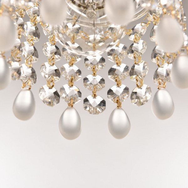 Подвесной светильник с хрусталём 14781P/13 G V0300 Bohemia Ivele Crystal