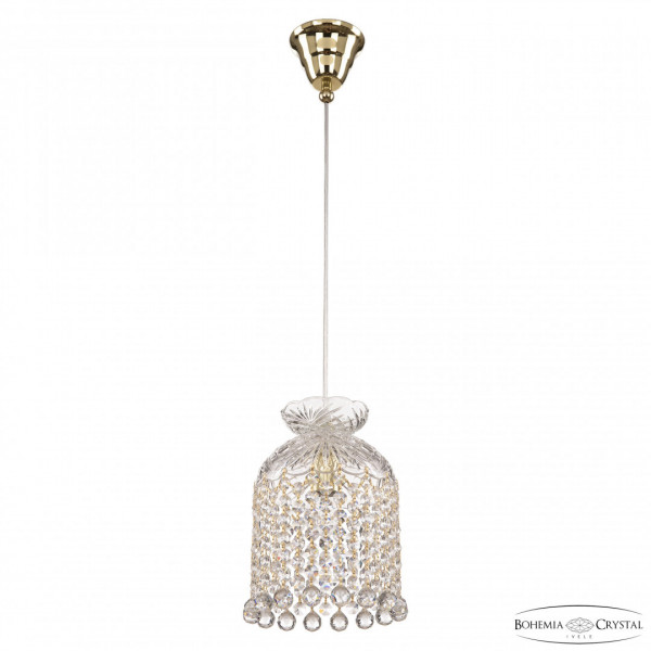 Подвесной светильник с хрусталём 14781P/16 G Balls Bohemia Ivele Crystal