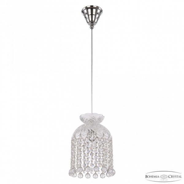 Подвесной светильник с хрусталём 14781P/16 Ni Balls Bohemia Ivele Crystal
