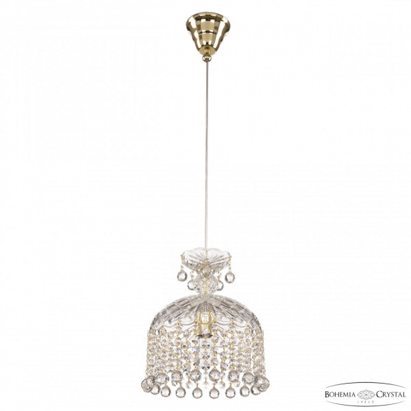 Подвесной светильник с хрусталём 14781P/22 G Balls Bohemia Ivele Crystal
