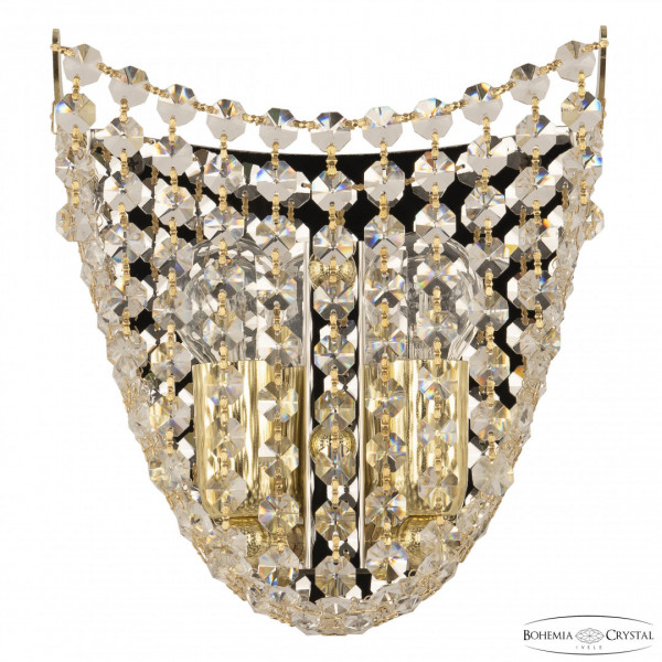 Бра хрустальные 778B/19 G Bohemia Ivele Crystal
