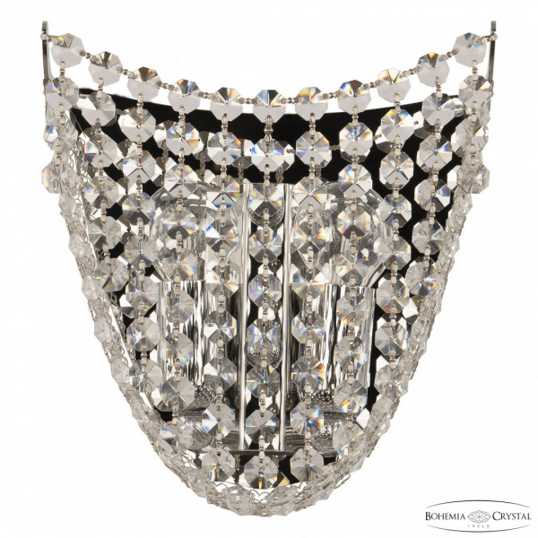 Бра хрустальные 778B/19 Ni Bohemia Ivele Crystal