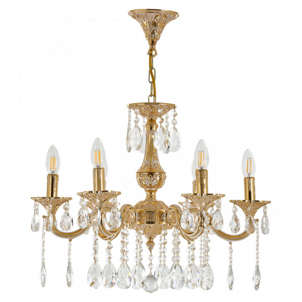 Люстра с хрустальными подвесками AL78101/6/175 A GW Bohemia Ivele Crystal