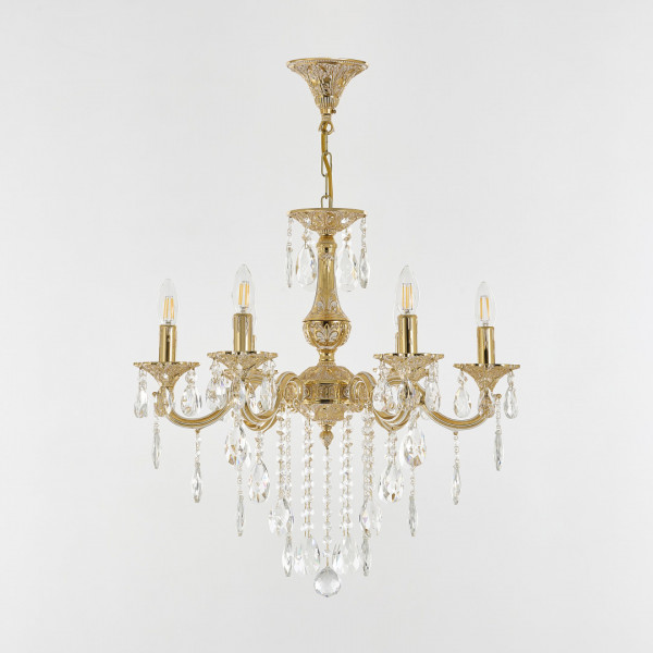 Люстра с хрустальными подвесками AL78101/6/175 B GW Bohemia Ivele Crystal