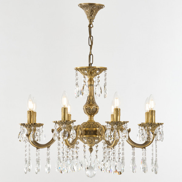 Люстра с хрустальными подвесками AL78101/8/210 A FP Bohemia Ivele Crystal