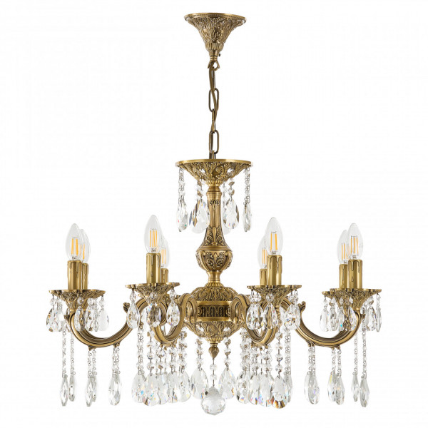 Люстра с хрустальными подвесками AL78101/8/210 A FP Bohemia Ivele Crystal