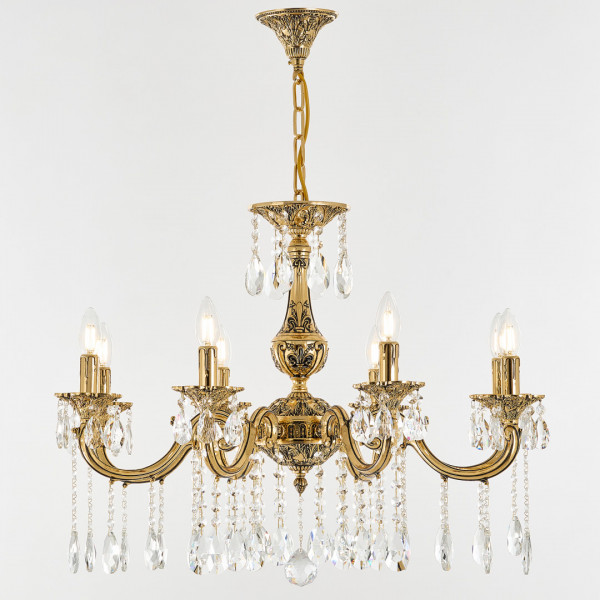 Люстра с хрустальными подвесками AL78101/8/250 A GB Bohemia Ivele Crystal