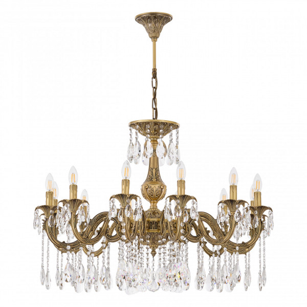 Люстра с хрустальными подвесками AL79101/12/300 A FP Bohemia Ivele Crystal
